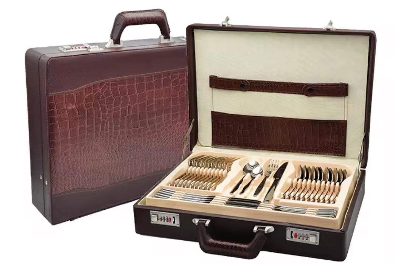 304 Paslanmaz Çelik Platin Seri 72 Parça 18/10 Çatal Kaşık Bıçak Takımı