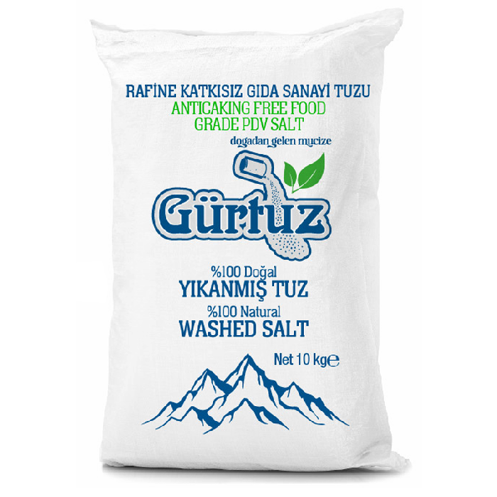 Gürtuz İyotlu Gıda Sanayi Tuzu 10 Kg