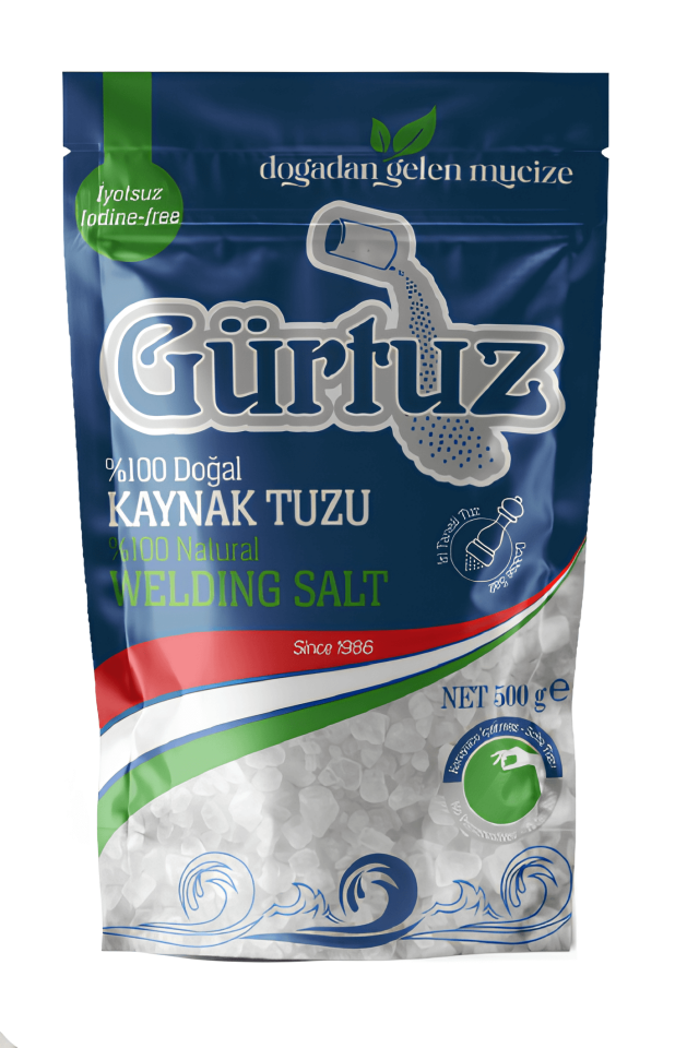 Gürtuz Değirmenlik Kaynak Tuzu Doypack 500 Gram