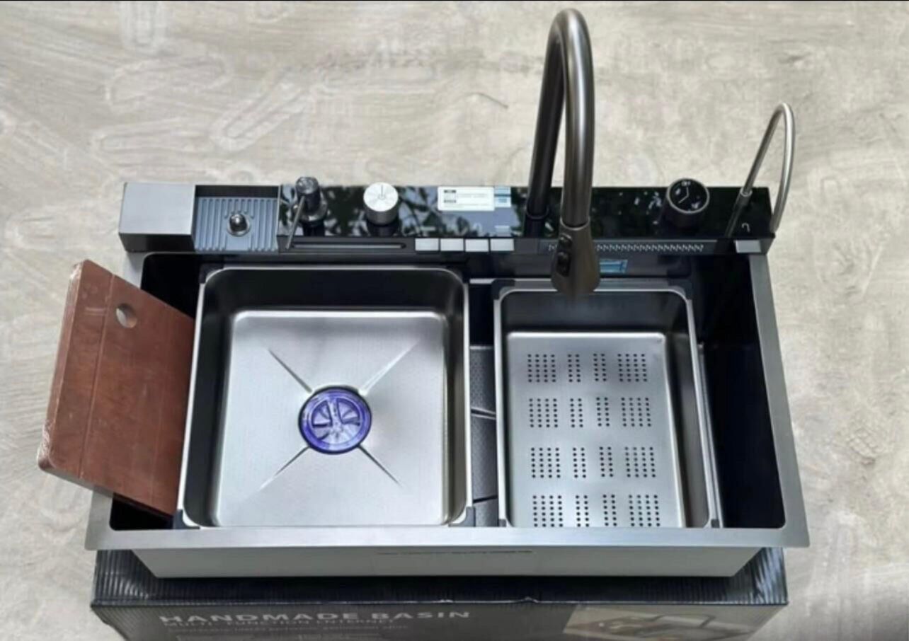 Dijital Çok Amaçlı 4 Tuşlu Akıllı Eviye – Ev ve İşyeri Uyumlu