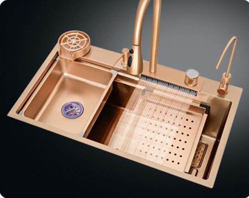 Çok Amaçlı Dijital Akıllı Evye – Ev, İşyeri ve Otel Kullanımına Uygun