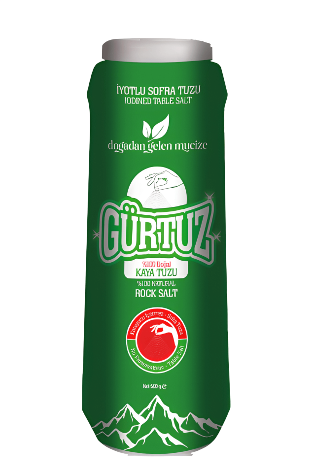 Gürtuz İyotlu Kaya Tuzu 500 Gram