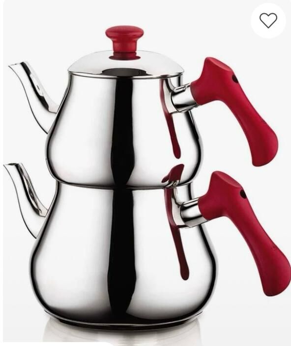 304 310 316 KALİTE GÜRÇELİK ÇAYDANLIK TAKIM 1.7 LİTRE 2.2 LİTRE