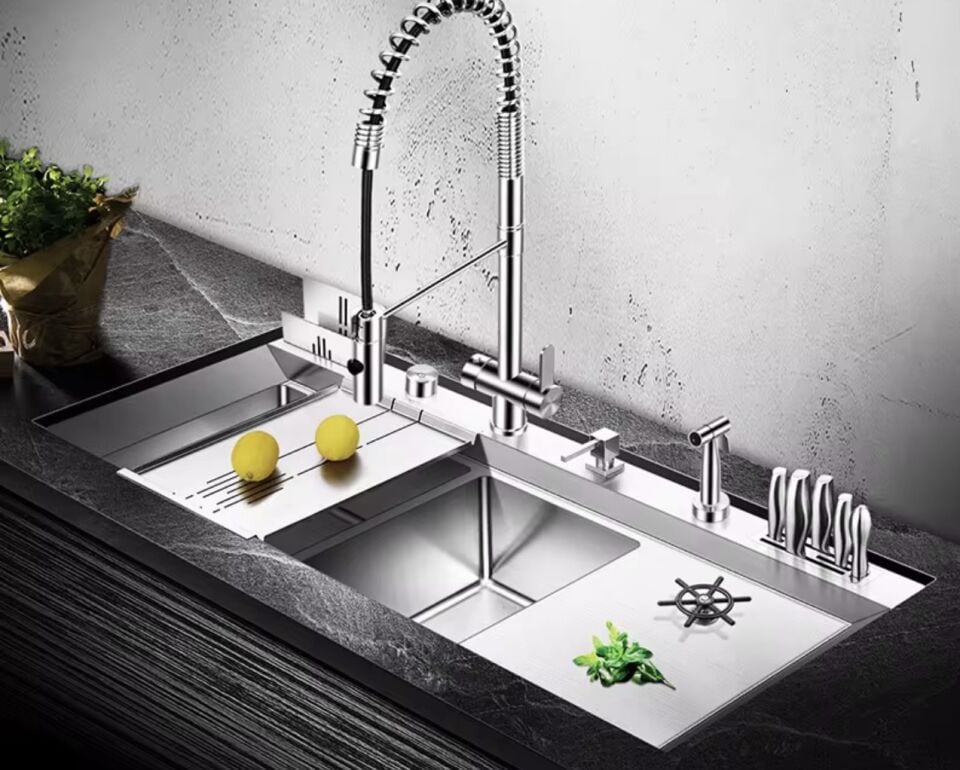 Ultra Sonik Uzaktan Kumandalı Akıllı Evye Kapaklı – Büyük Boy, Ofis ve Sanayi Tipi